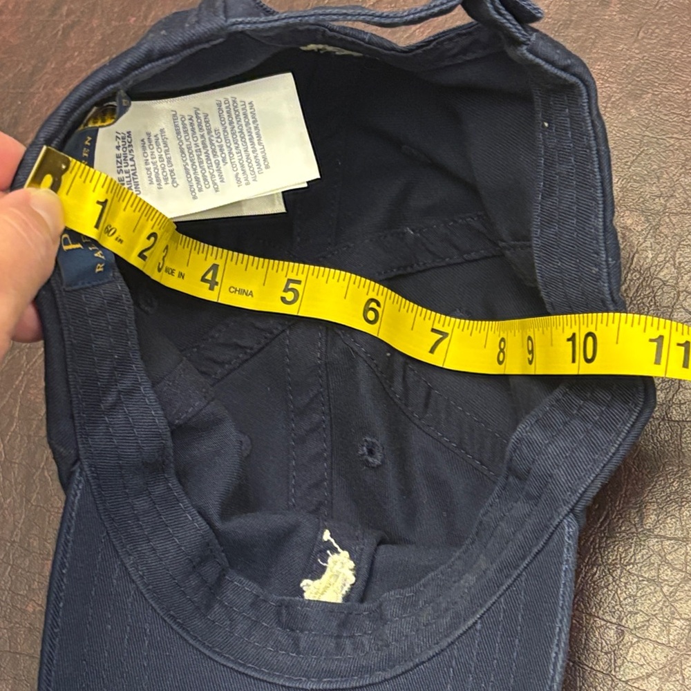 Polo by Ralph Lauren Kids Navy Blue Baseball Hat - Picture 7 of 16
